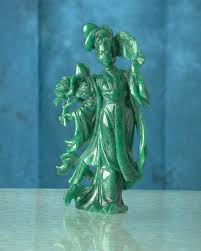 A: Artifacts made of jade