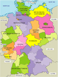 Political Map of Germany - via Daymix