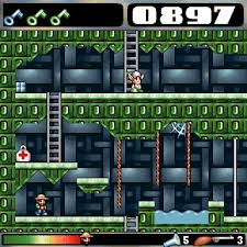 scrolling platform game - via Daymix