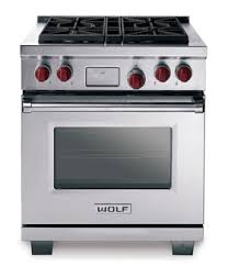 Wolf 30” Dual Fuel Range