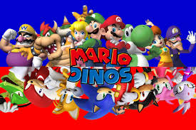 Image Video game collage: <b>Mario</b> and Picture