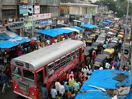 downtown Mumbai crawling through 