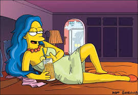 marge simpson playboy
