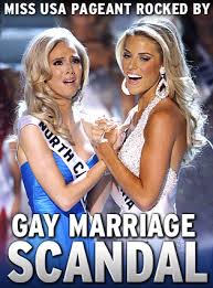 Miss USA's gay marriage - via Daymix