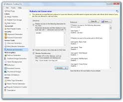 Robots.txt File Generator