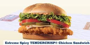 Is Burger King's Extreme Spicy - via Daymix