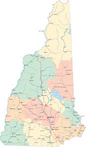 New Hampshire Map > NH Road - via Daymix
