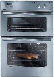 Stainless steel double oven