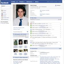 My Facebook profile - via Daymix