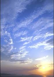 Sky over Cramond Island