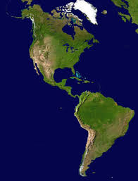 The americas stretch nearly - via Daymix