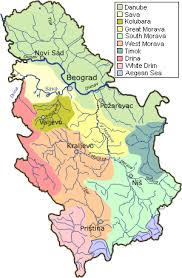 Serbia drainage basi. - via Daymix