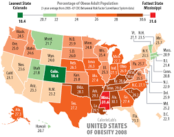 Fattest States 2008: The - via Daymix