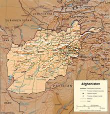 Afghanistan Map, Kabul - via Daymix