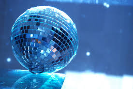 Shiny disco ball