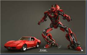 Making of Autobot with 3D - via Daymix