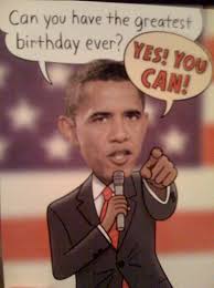 Obama birthday card