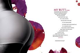  x26quot  My butt   is big Like the letter    