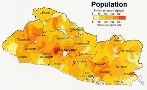       El   Salvador Population from    