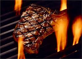 steak sizzling - via Daymix