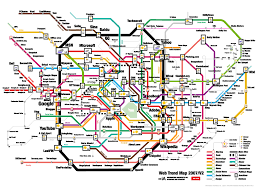 Web Trend Map 2007 Version 2.0 - via Daymix