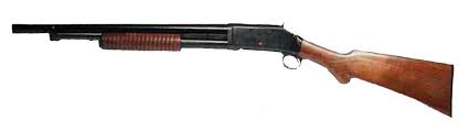 1897 Pump Action Shotgun - via Daymix