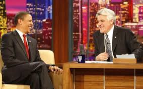 barack obama jay leno - via Daymix