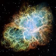 Hubble Optical Image of Crab Nebula