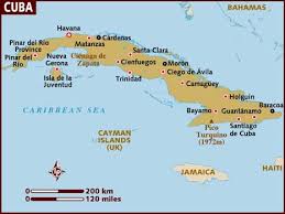 Map of Cuba - via Daymix
