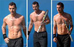 Image Tennis fan <b>Gavin Rossdale</b> shows off <b>...</b> Picture