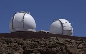 feet) Keck telescopes into - via Daymix