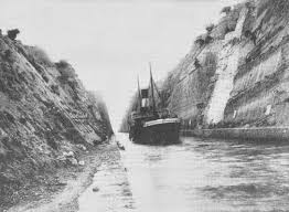 Corinth  Canal   1906