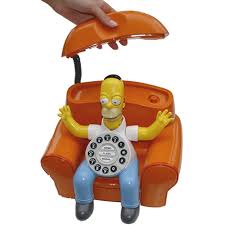 Animated Homer Simpson Phone