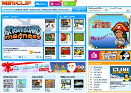 Miniclip website. - via Daymix