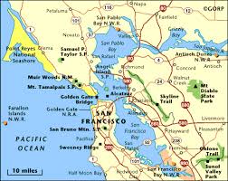 San Francisco Bay Area Map - via Daymix