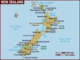 Map of New Zealand - via Daymix