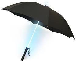 Bright Night Lighted Umbrella - via Daymix