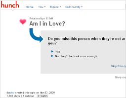 Hunch can help. - via Daymix