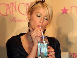 as sucking on a straw!