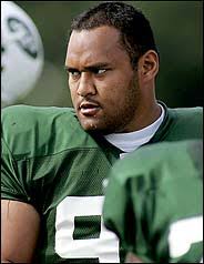 The Jets' Sione Pouha is a