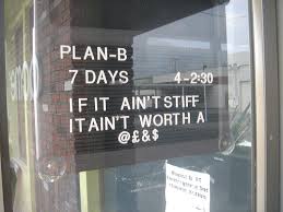 Plan B Bar If Ain x26 39 t Stiff