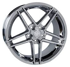 NEW C6 Z06 CHROME RIMS (C6 Z06