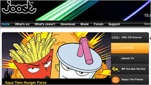 user can visit Joost.com, - via Daymix