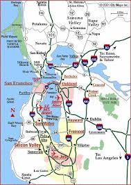 map of San Francisco Bay Area - via Daymix