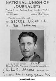 Picture of George Orwell - via Daymix