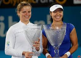 An emotional Kim Clijsters,