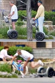 Bush Segway Crash - via Daymix