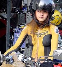 Biker  chick  