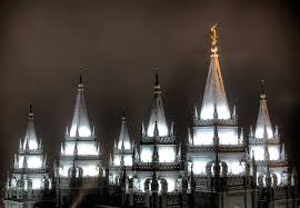 <b>Salt</b> Lake Temple Spires in