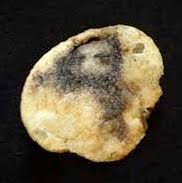Jesus on a potato chip